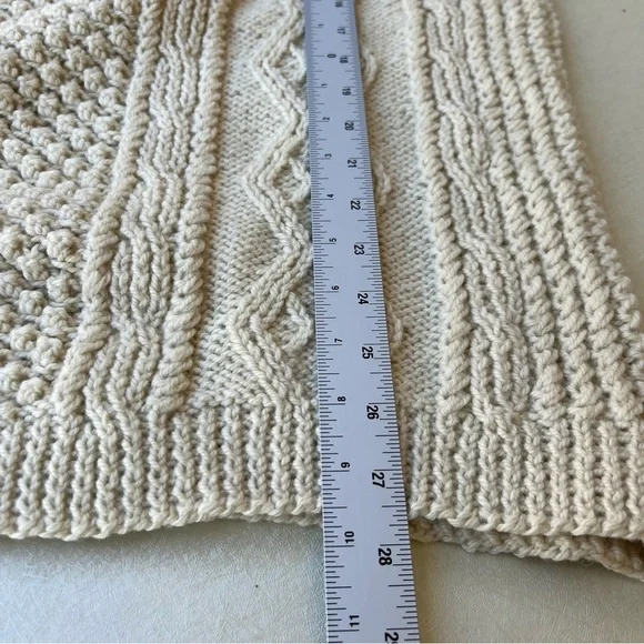 Killarney Wool Hand Knit Sweater Unisex - Picture 3 of 7